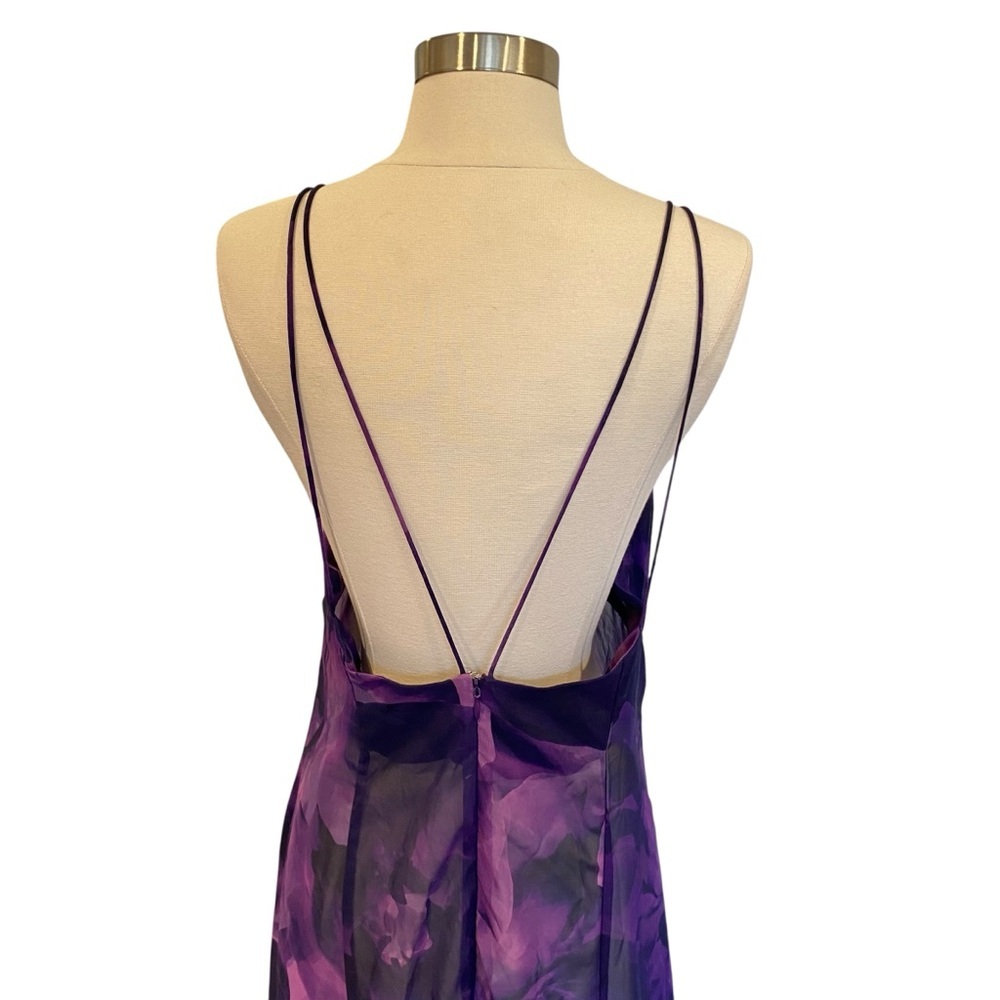 Runaway The Label Calista Maxi Dress In Purple - Picture 9 of 13